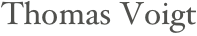 Thomas Voigt